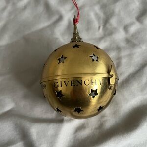 Givenchy Metallic Gold Star-Cut Ornament